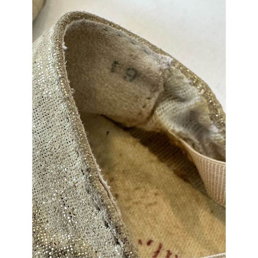 Baby Blotch Raphaela Golden Ruffle Ballet Slippers - Picture 11 of 12